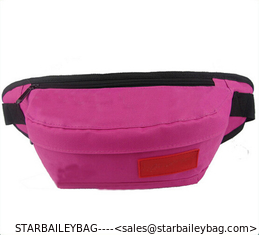 China Fashion Pink Waist Bag,Travel Waist Bag supplier