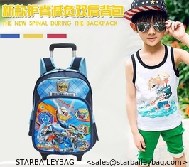 China Marvel Avengers Assemble School Travel Trolley Roller Wheeled Bag Brand New supplier