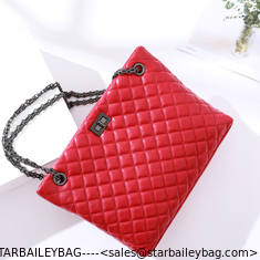 China Women Shoulder Handbag Chains Totes Bags Small Fashion Hobo Satchels-Black Color And Red Color Tote Bag supplier