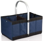 Urban polyester Basket Reusable Shopping Bag Collapsible/Folding/Folds - Navy Blue