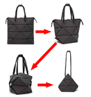 Ready To Ship Girls Purses Geometric Leather Bags Women Luminous Flash Shard Lattice Fashion Totes Shoulder Handbags