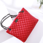 Women Shoulder Handbag Chains Totes Bags Small Fashion Hobo Satchels-Black Color And Red Color Tote Bag